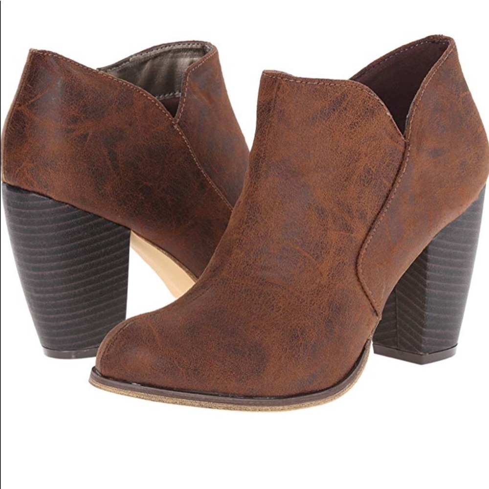 Michael Antonio Brown Ankle Booties - image 3